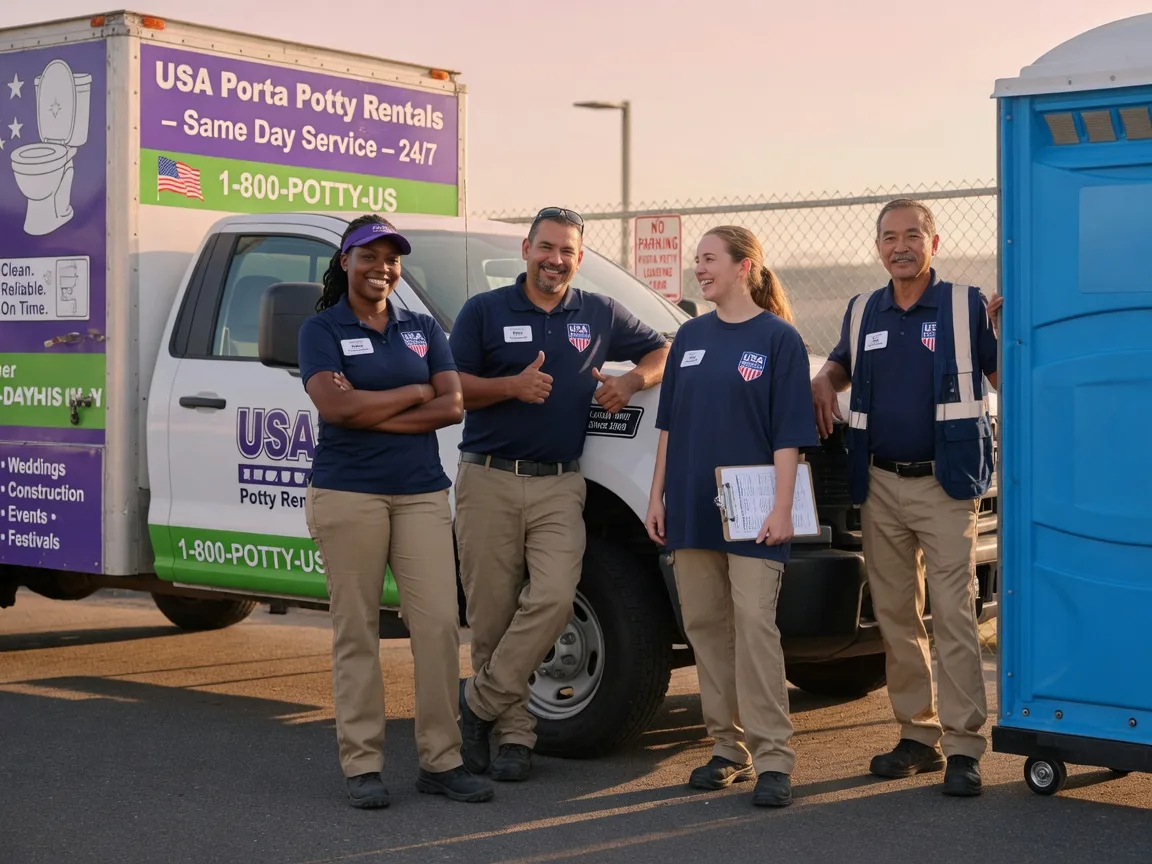 Porta Potty Rental company in New Madison, OH
